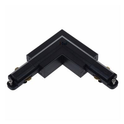 X-Track Single Circuit Black L Connector for 3wires Accessories (Right)