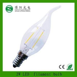 2W Candle LED Filament Bulb