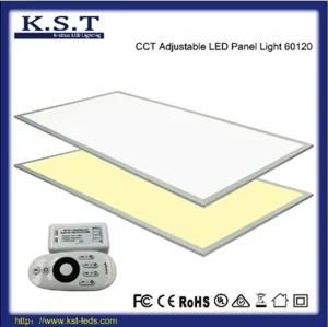 Cct Change LED Panel Light 72W 600*1200mm Color Temperature Changing LED Panel Light WiFi /RF Control Cct Adjustable LED Panel Light