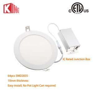 SMD2835 Round LED Panel 6inch 12W Ceiling LED Panel Lightings