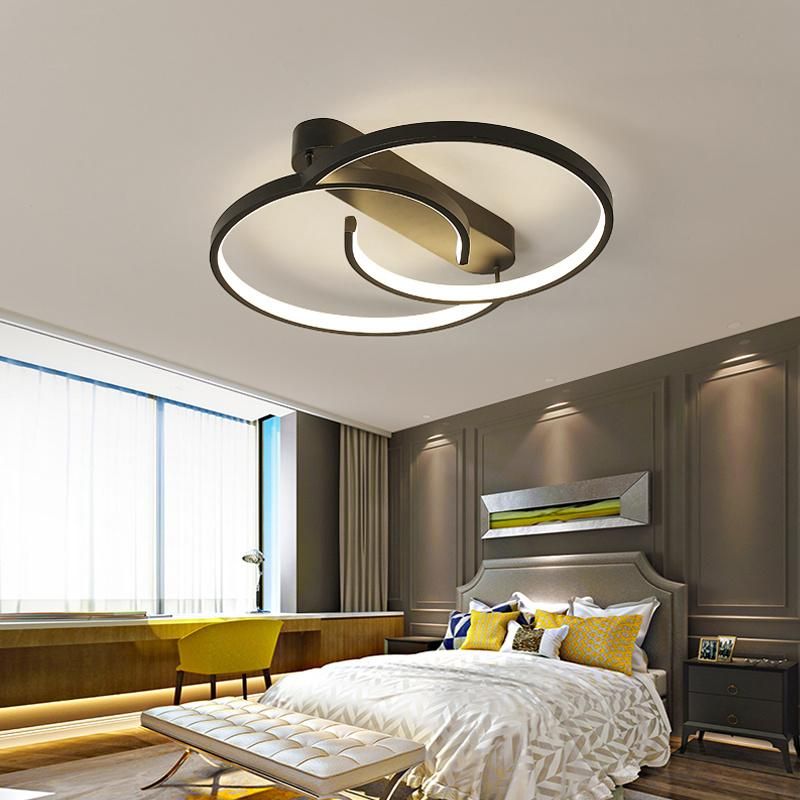2021 New Modern Acrylic Bedroom Living Room LED Ceiling Lamp Smart Lamp Control for Home
