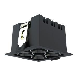 10W Top Selling Recessed Linear Downlights with an-Ti Glare Front Ring Down Lighting