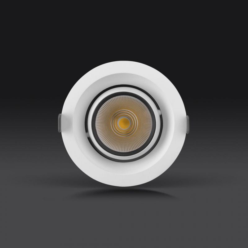 High Power Deep Anti-Glaring COB Down Light Adjustable LED Downlight Ceiling Recessed Spot Lights