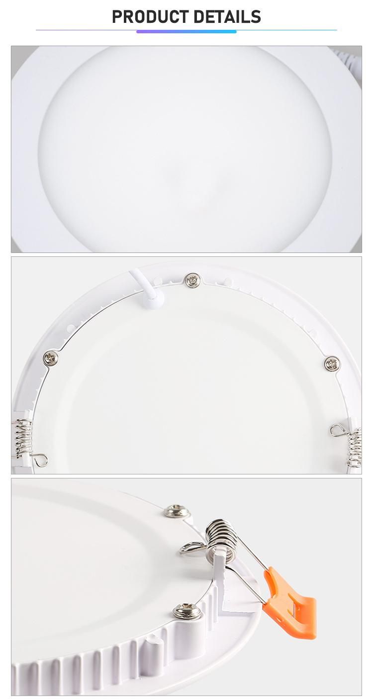 CCC Approved Round Cx Lighting LED Panel Light with Good Production Line