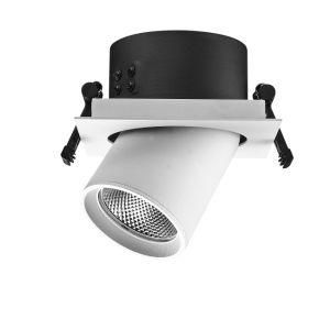 LED Recessed Spotlight High Lumen Output Square Frame COB LED Downlight 28W Power R3-2101