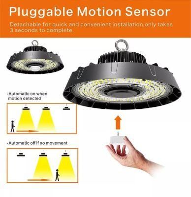 UFO LED High Bay Lamp Aluminum 150W Remote Control Brightness