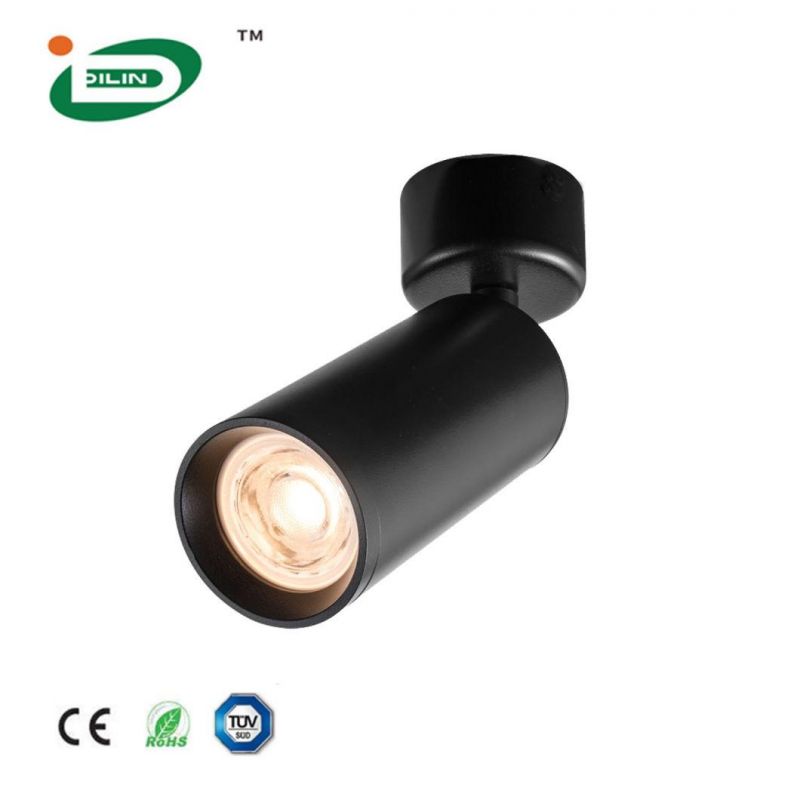 LED Adjustable Ceiling Downlights Surface Mounted Track Lighting Fixture LED GU10 Spotlight
