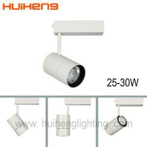Hot Ce 15W 25W 30W Dimmable LED COB Down Ceiling Track Light