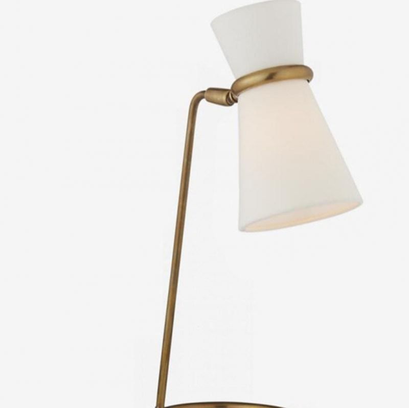 Bing Vision Postmodern Desktop Decoration White Table Lamp (WH-MTB-197)