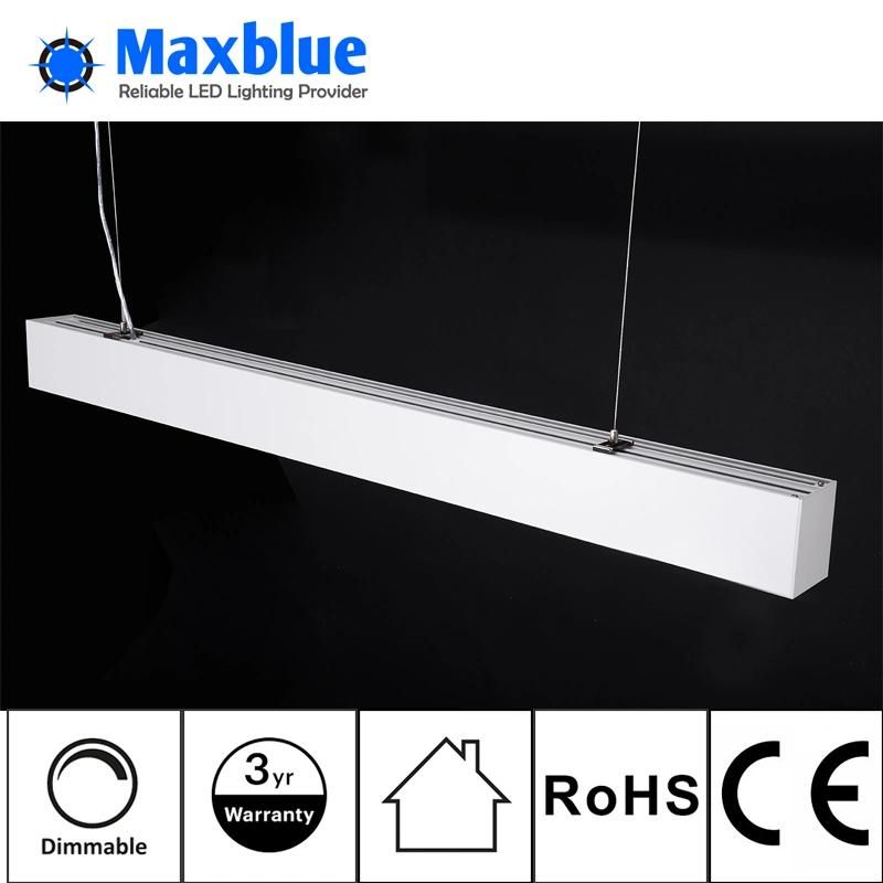 40W/M Modern Pendant LED Linear Lamp for Shops Office Supermarkets