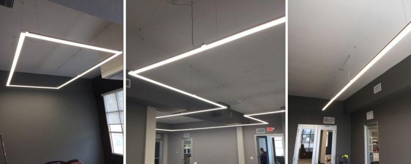 LED Linear Light Fixture with 5000lm Dimmable & ETL/Dlc for Commercial Lighting