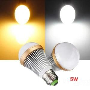 5W LED Bulb Aluminum with E27 Socket