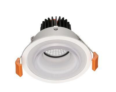 Aluminum Round LED Downlight Mounting Ring Plus LED Module