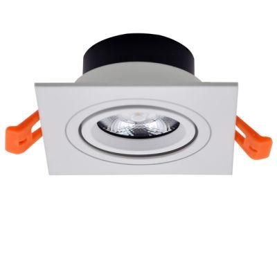 SKD DIY Trim and Module Grille changable Rec Multiple LED Recessed Down Light Spot Light for lighting fixture