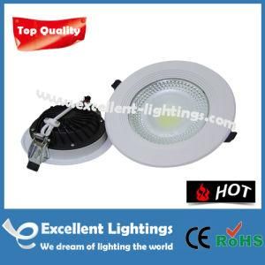 10-25W 85-265V Broad Voltage 2014 LED Downlight Eyeshield