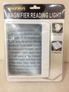 Ultra Slim &amp; Lightweight Book Light LED Page Magnifier-Large