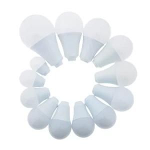 SKD LED Bulb Aluminum+Plastic Heat Sink PC Cover 5W A60 LED Global Light E26 E27 B22 E14 Base Lamp LED Bulb