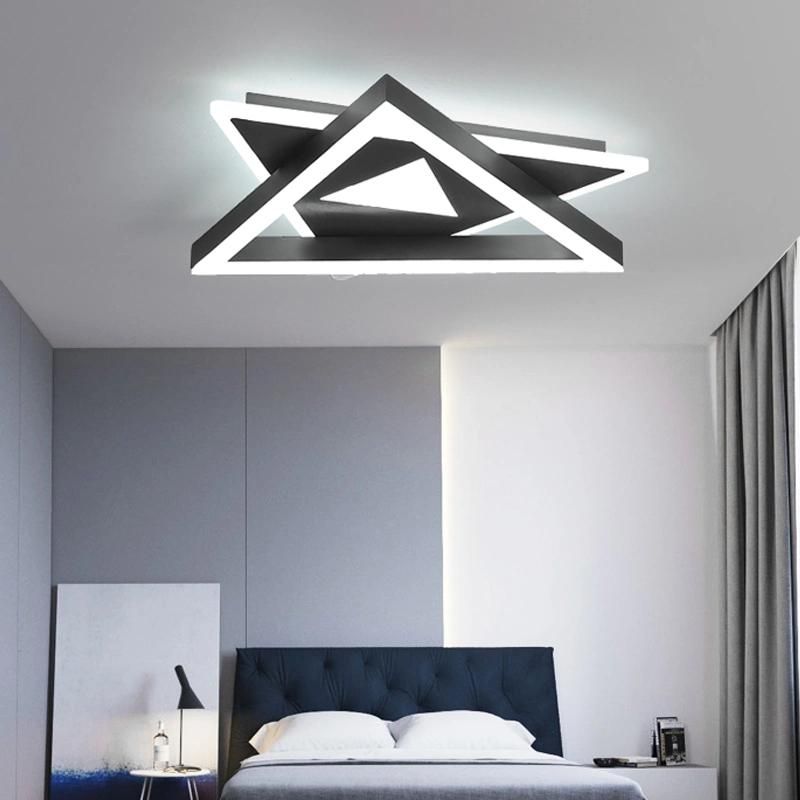 Wm Newest Design Polydon Aluminium LED Ceiling Lamp with Acrylic Diffuser