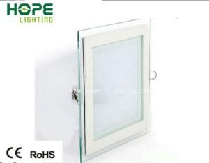 Glass Square 18W LED Panel with CE/RoHS