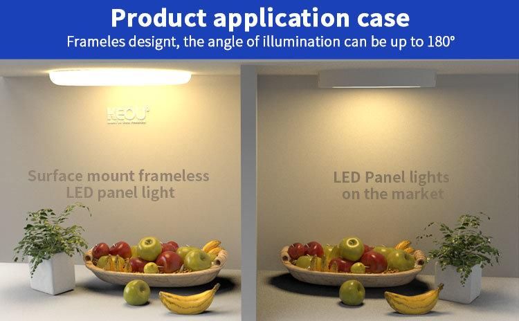 Big LED Light 36W Surface Mounted Panel LED Round with No Frame Design