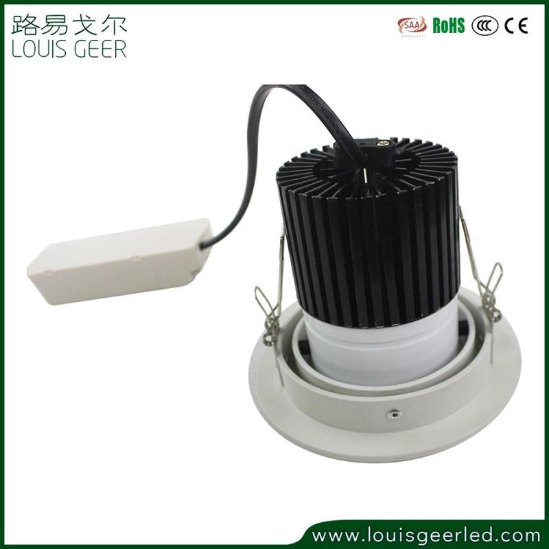 Dimmable 15W Ceiling Spot LED Aluminium Anti Glare Spotlight Lamp